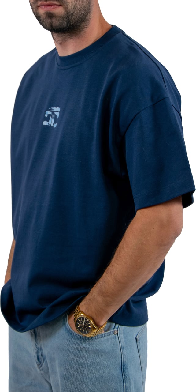 JORCUSTOM Jorcustom Artist2.0 Loose Fit T-Shirt Blauw