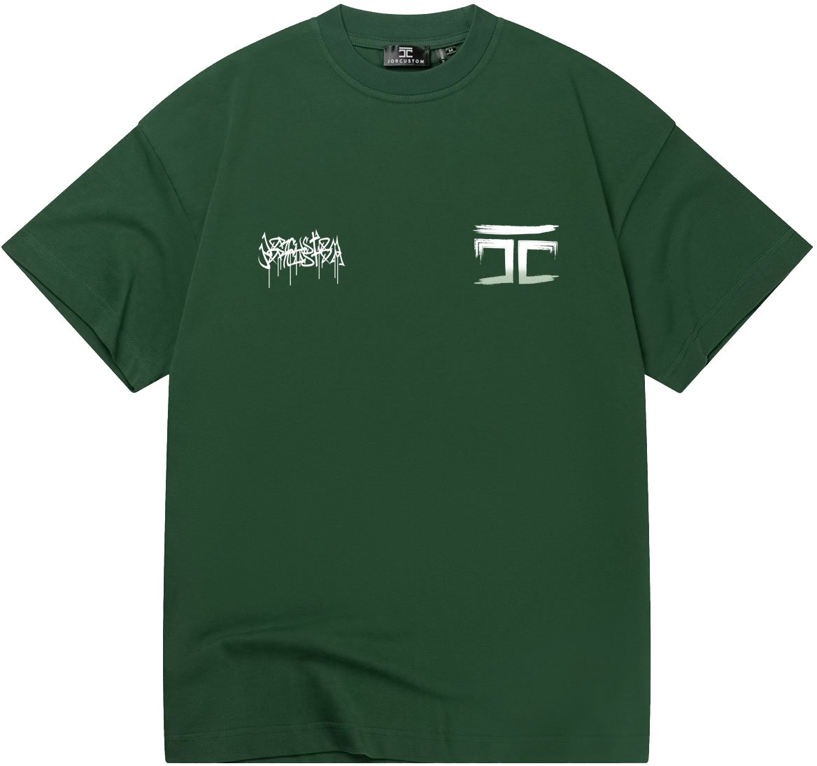 JORCUSTOM Jorcustom Graffiti Loose Fit T-Shirt Groen