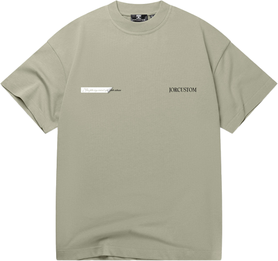 JORCUSTOM Jorcustom Angel 2.0 Loose Fit T-shirt Groen