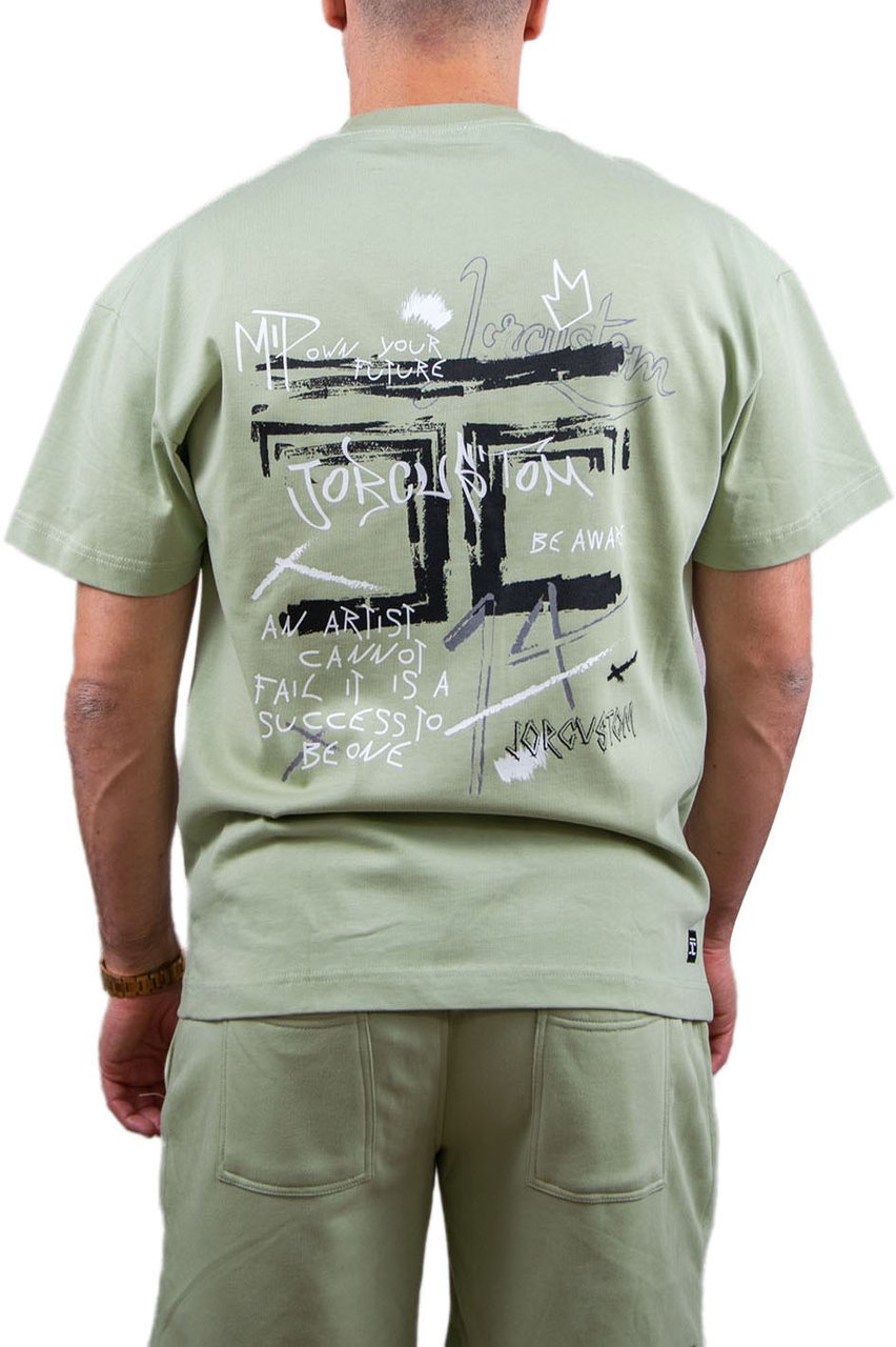 JORCUSTOM Jorcustom Artist Loose Fit T-Shirt Groen