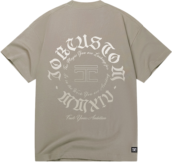 JORCUSTOM Jorcustom Ambition Loose Fit T-Shirt Beige