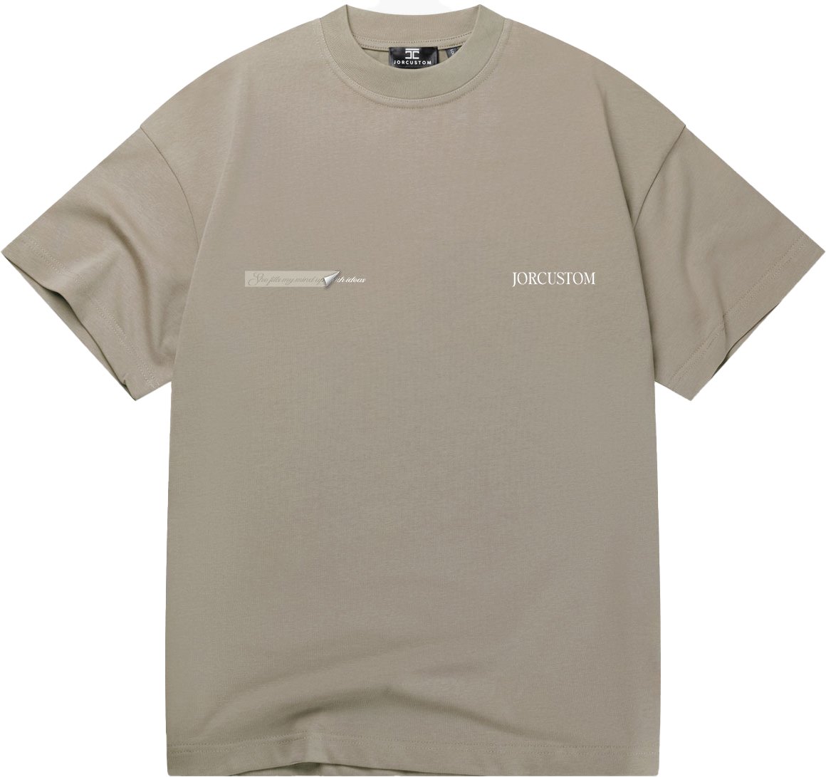 JORCUSTOM Jorcustom Angel2.0 Loose Fit T-Shirt Beige