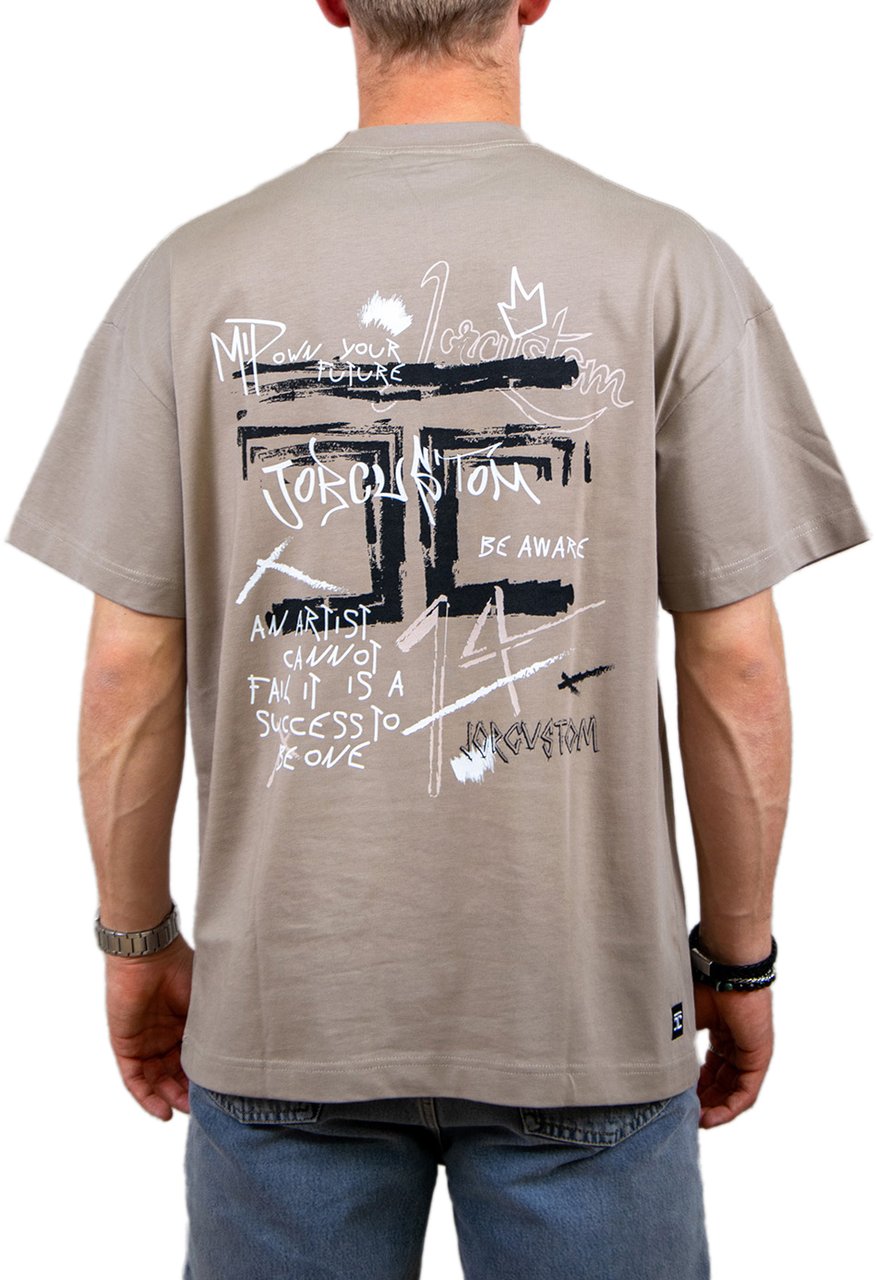 JORCUSTOM Jorcustom Artist Loose Fit T-Shirt Beige