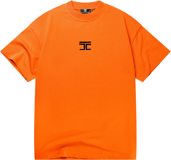 JORCUSTOM Jorcustom Artist Loose Fit T-Shirt Oranje