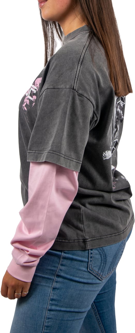 JORCUSTOM Jorcustom AboveAlllimits Double Layered Longsleeve T-Shirt Grijs