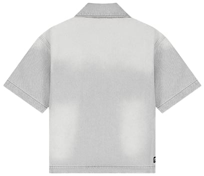 JORCUSTOM Jorcustom CustomSociety Denim Short Sleeve Jacket Grijs