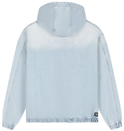Jorcustom CustomSociety Denim Hooded Jacket Blauw