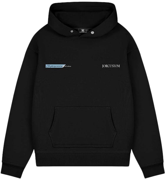 JORCUSTOM Jorcustom Angel2.0 Oversized Hoodie Zwart