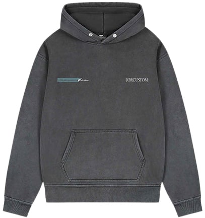 JORCUSTOM Jorcustom Angel2.0 Fleece Oversized Hoodie Grijs