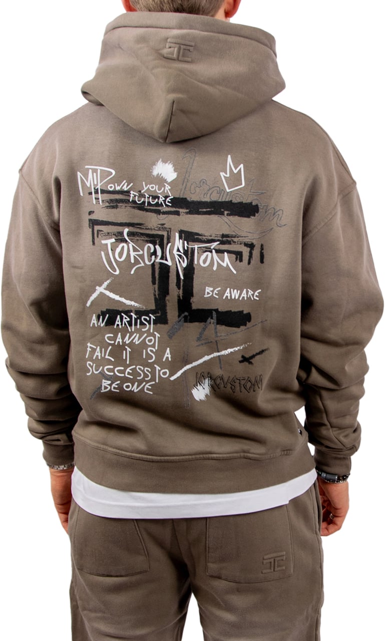 JORCUSTOM Jorcustom Artist Oversized Hoodie Groen