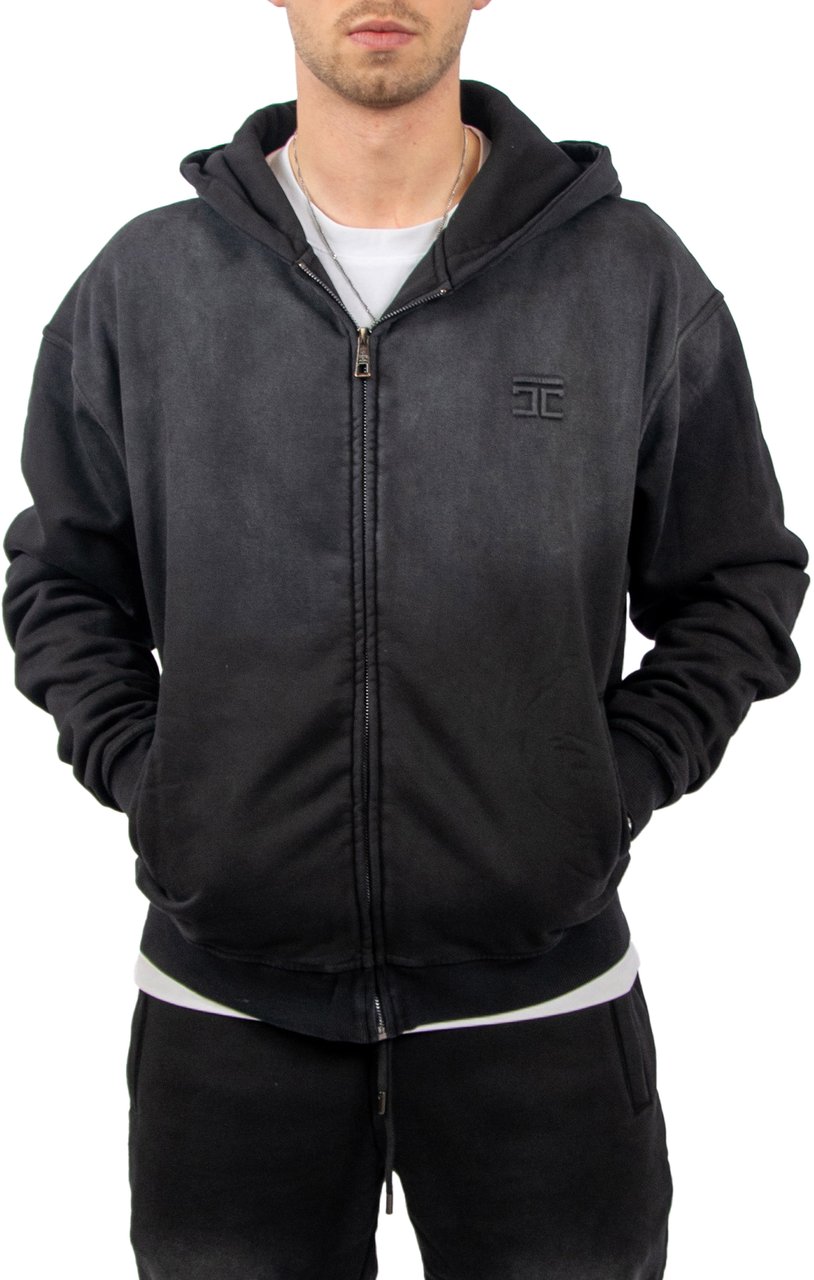 JORCUSTOM Jorcustom Renaissance Zipped Hoodie Zwart
