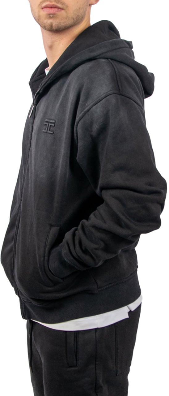 JORCUSTOM Jorcustom Renaissance Zipped Hoodie Zwart