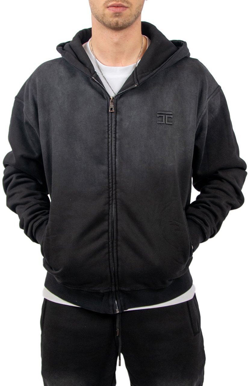 JORCUSTOM Jorcustom Renaissance Zipped Hoodie Zwart