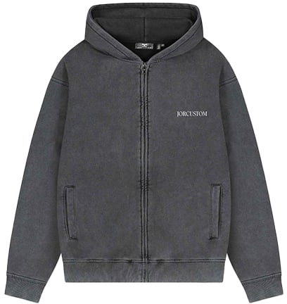 JORCUSTOM Jorcustom Angel2.0 Fleece Zipped Hoodie Grijs