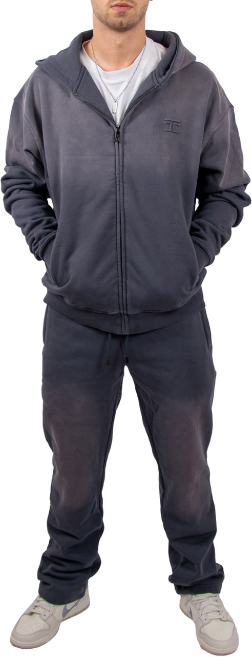 JORCUSTOM Jorcustom Handscript Oversized Hoodie Blauw