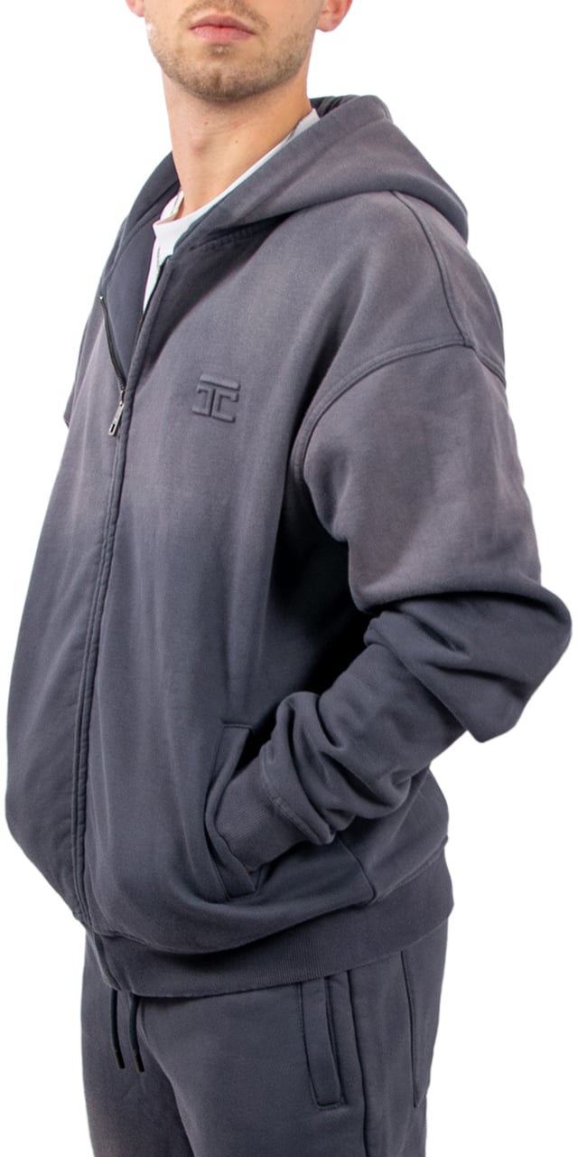 JORCUSTOM Jorcustom Handscript Oversized Hoodie Blauw