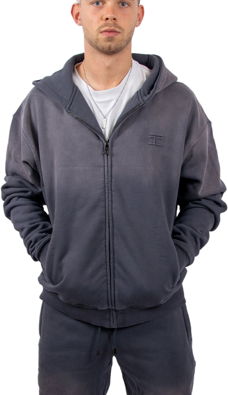 JORCUSTOM Jorcustom Handscript Oversized Hoodie Blauw