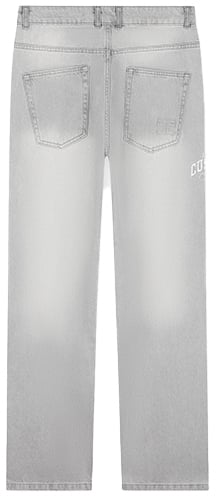 JORCUSTOM Jorcustom Customsociety Denim Straight Fit Jeans Grijs