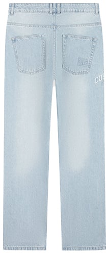 JORCUSTOM Jorcustom Customsociety Denim Straight Fit Jeans Blauw