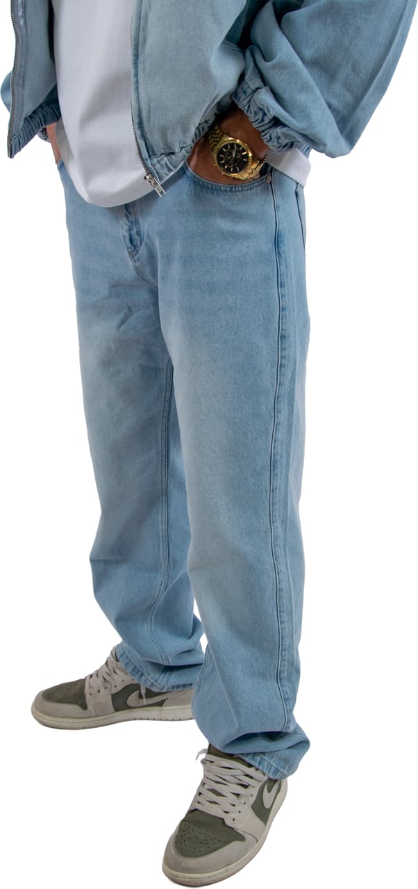 JORCUSTOM Jorcustom Customsociety Denim Straight Fit Jeans Blauw