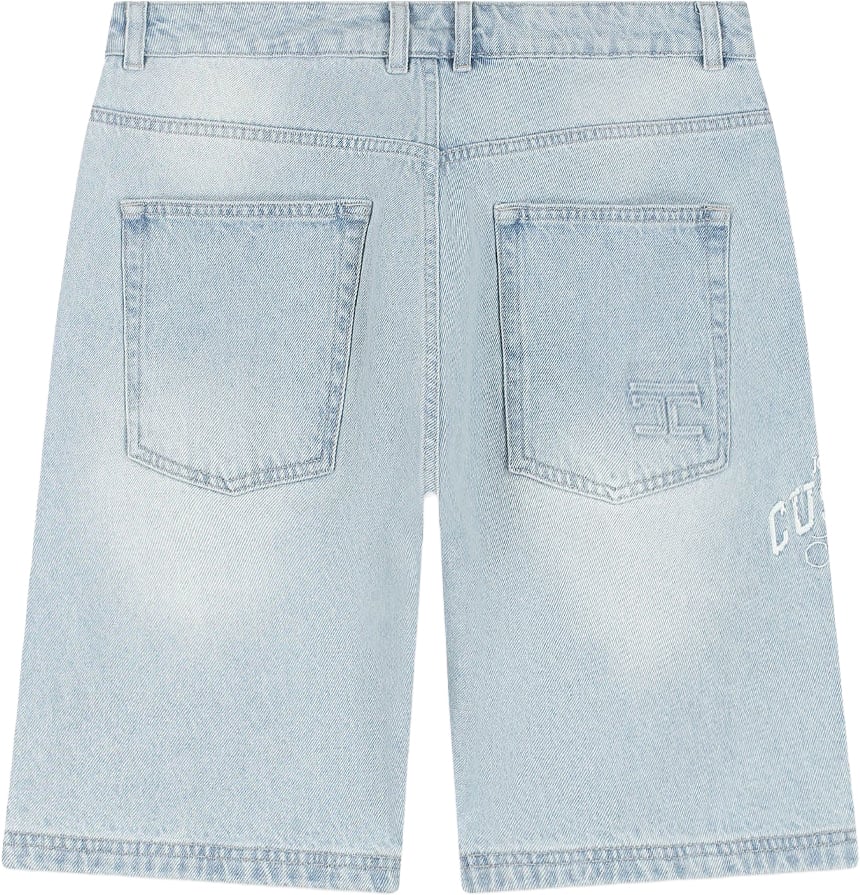 JORCUSTOM Custom Society Denim Korte Broek Blauw