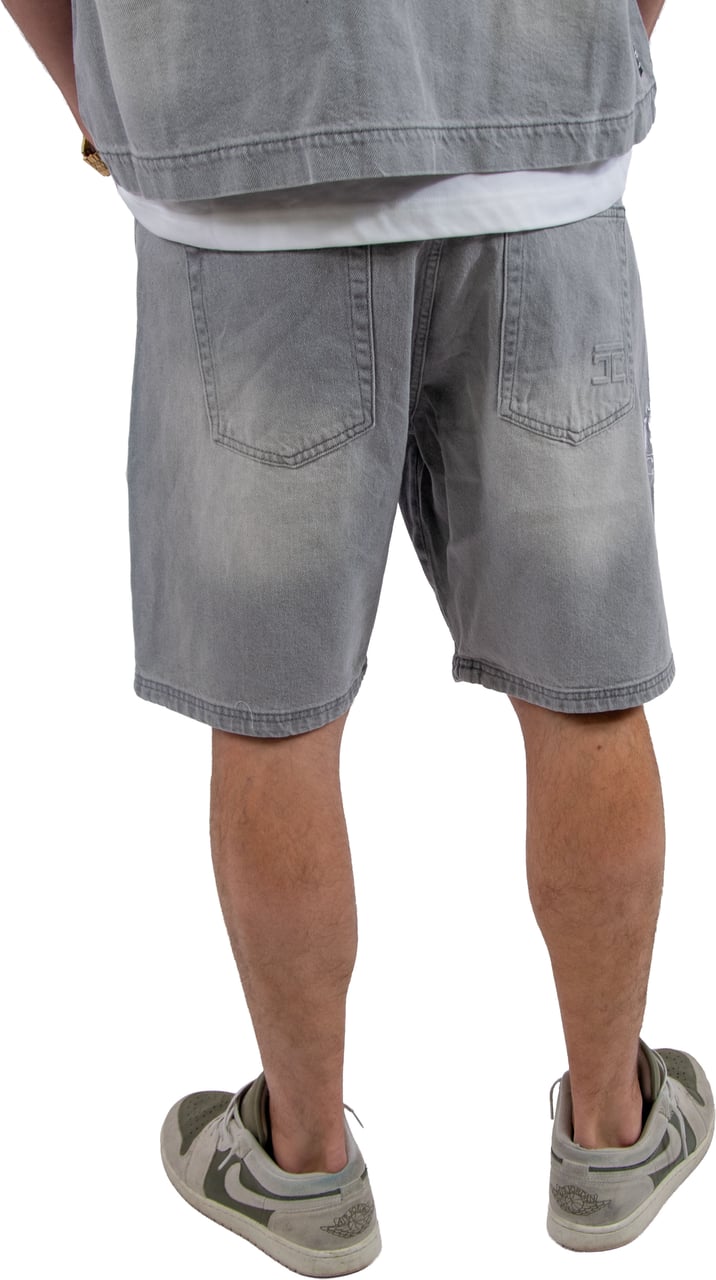 Jorcustom CustomSociety Denim Short Grijs