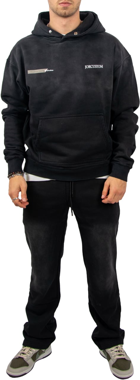 JORCUSTOM Jorcustom Original Straight Fit Jogger Zwart