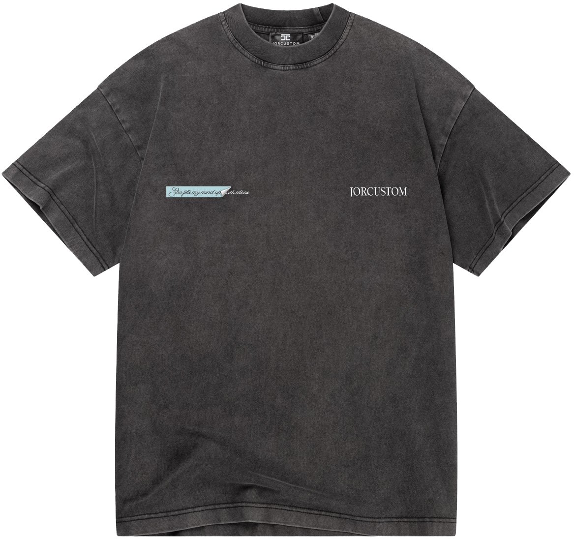 JORCUSTOM Jorcustom Angel2.0 Loose Fit T-Shirt Grijs