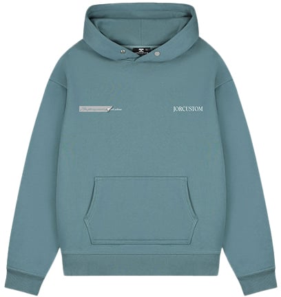 Jorcustom Angel2.0 Fleece Oversized Hoodie Blauw