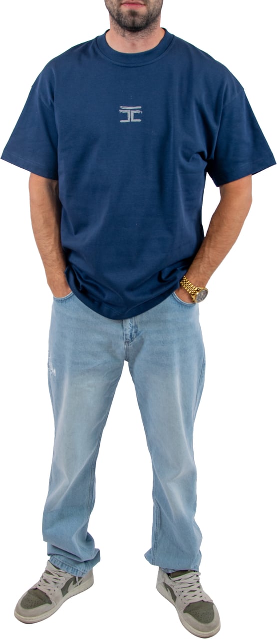 Jorcustom Artist Loose Fit T-Shirt Blauw