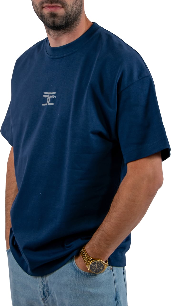 Jorcustom Artist Loose Fit T-Shirt Blauw