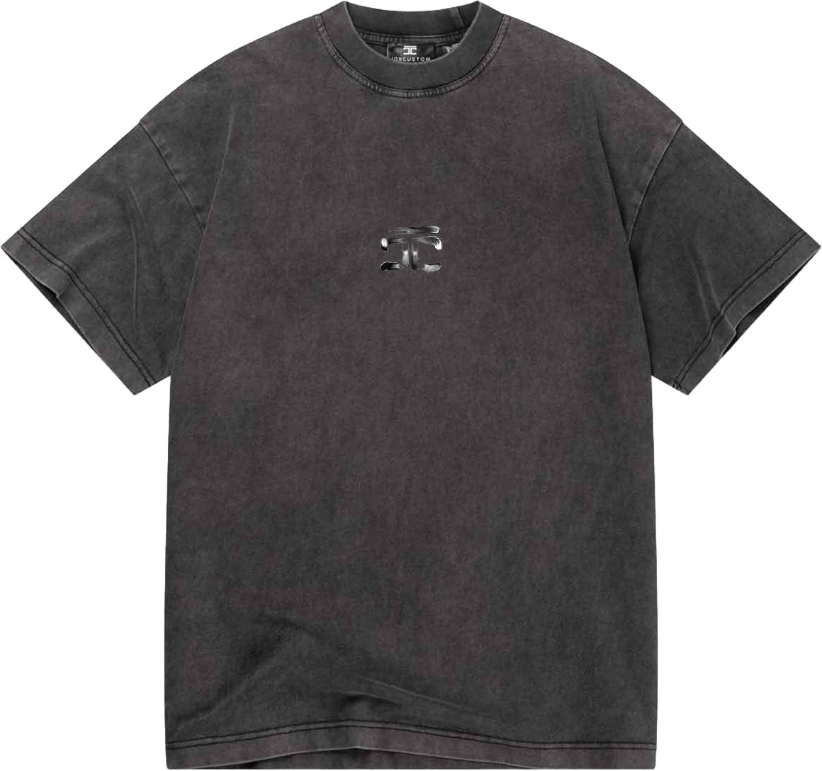 JORCUSTOM ArtistTwo Loose Fit T-Shirt AcidGre Grijs