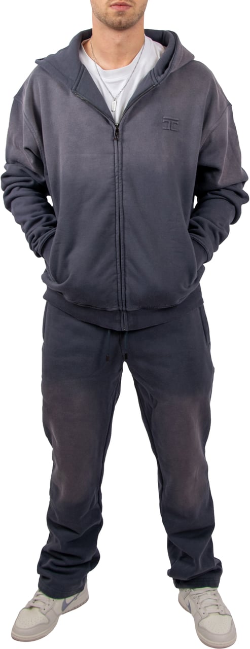 JORCUSTOM Jorcustom Handscript Oversized Hoodie Blauw