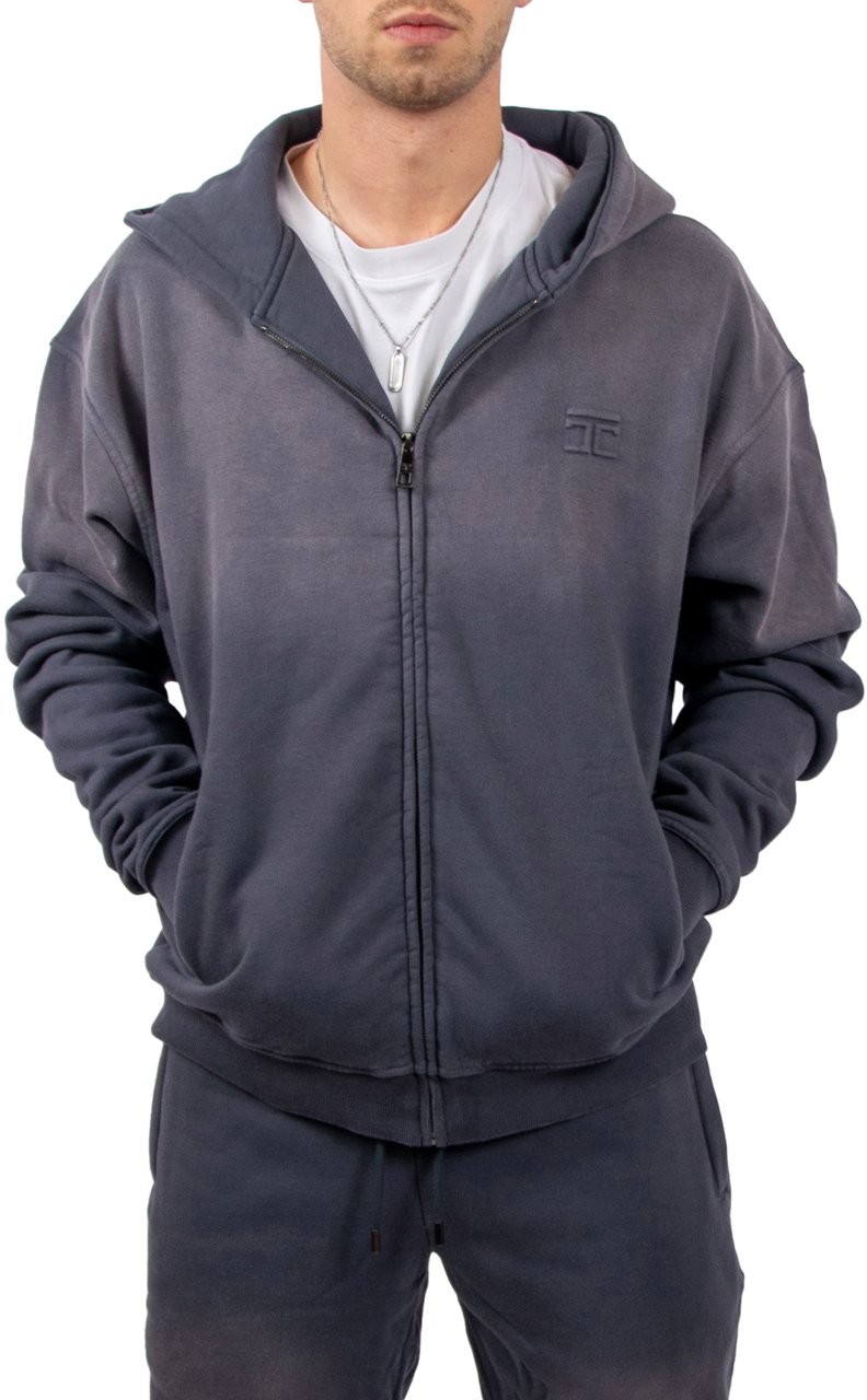 JORCUSTOM Jorcustom Handscript Oversized Hoodie Blauw