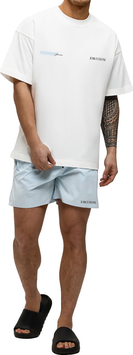 JORCUSTOM Angel 2.0 Summer Set Loose Fit T-Shirt Wit