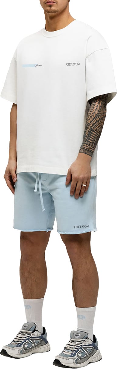 JORCUSTOM Angel 2.0 Summer Set Loose Fit T-Shirt Wit