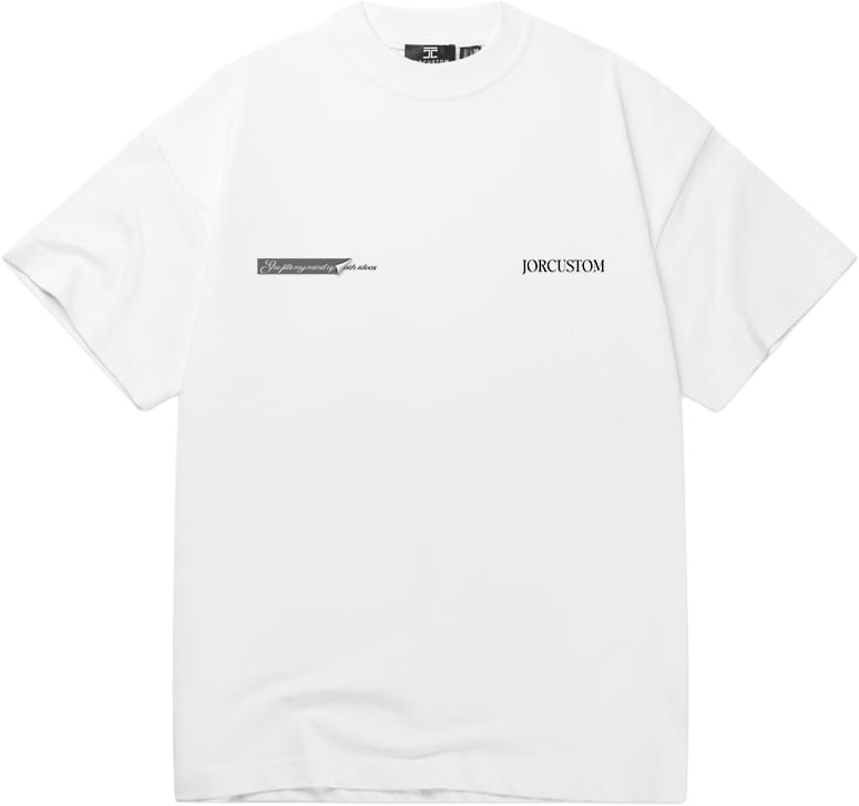 JORCUSTOM Angel 2 0 Lf t-shirt white-acid Wit