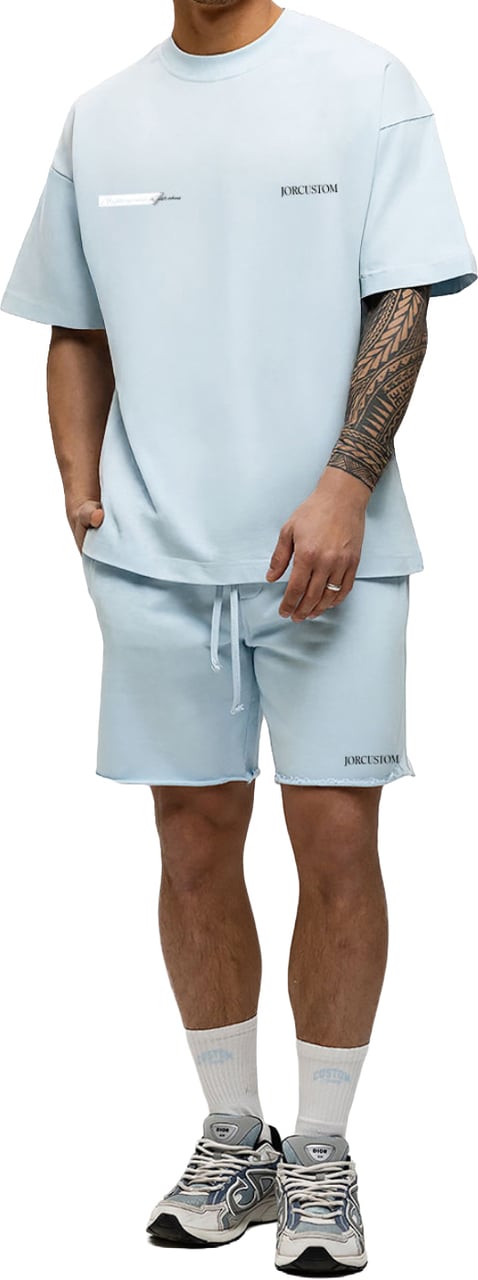 JORCUSTOM Angel 2.0 Summer Set Terry Korte Broek Blauw