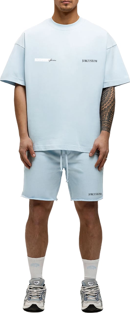 JORCUSTOM Angel 2.0 Summer Set Terry Korte Broek Blauw