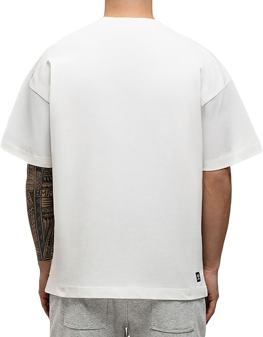 JORCUSTOM Custom society t-shirt Lf white Wit