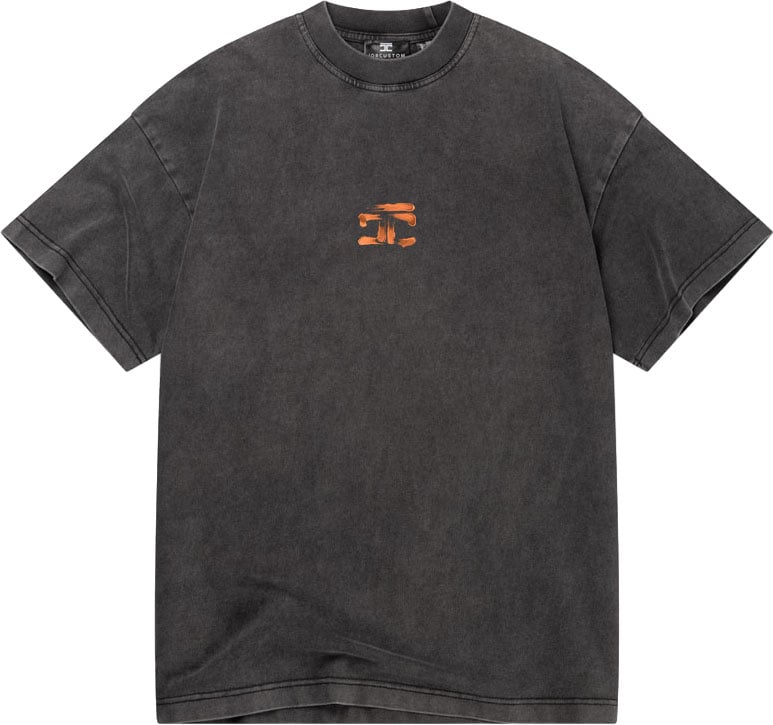 Jorcustom KD-Artist2.0 Loose Fit T-Shirt M-SS26-LFTSHIRT-KD-ARTIS AcidGrey Grijs