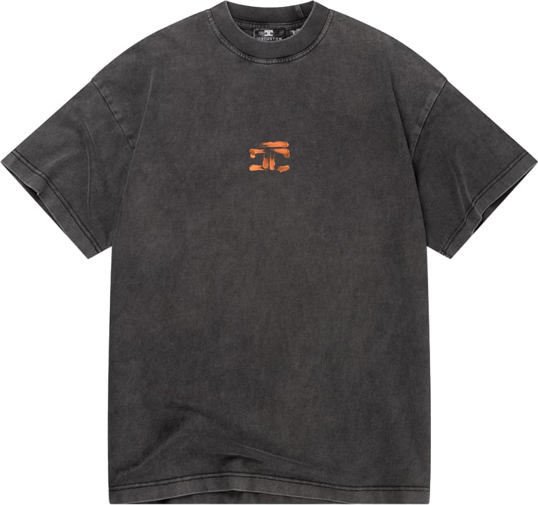 Jorcustom KD-Artist2.0 Loose Fit T-Shirt M-SS26-LFTSHIRT-KD-ARTIS AcidGrey Grijs