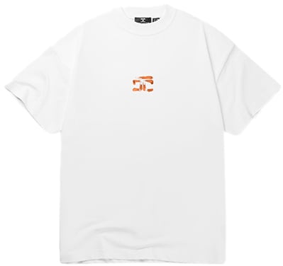 Jorcustom KD-Artist2.0 Loose Fit T-Shirt M-SS26-LFTSHIRT-KD-ARTIS White Wit