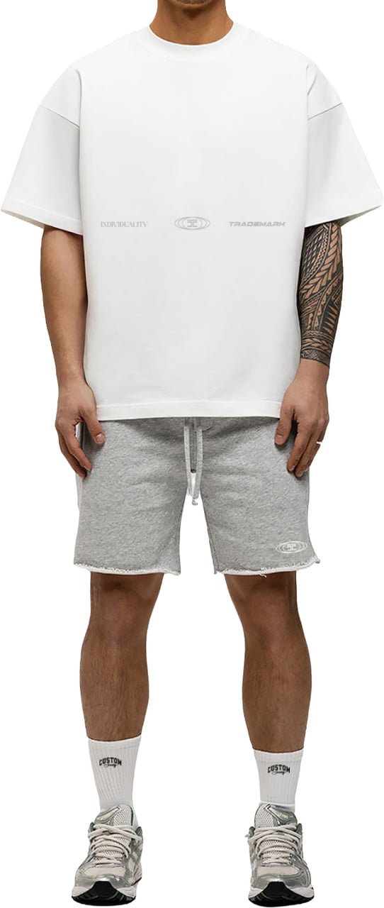 JORCUSTOM UncommonMinds Summer Set Loose Fit T-Shirt Wit