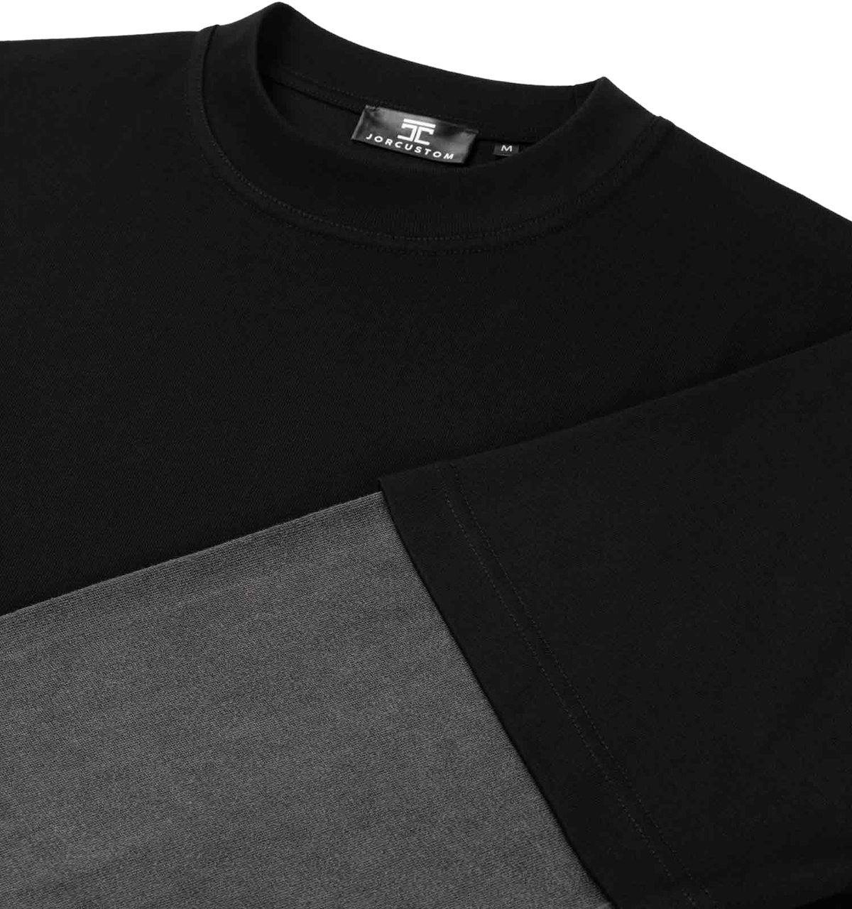 JORCUSTOM UncommonMinds Double Layered T-Shirt Zwart