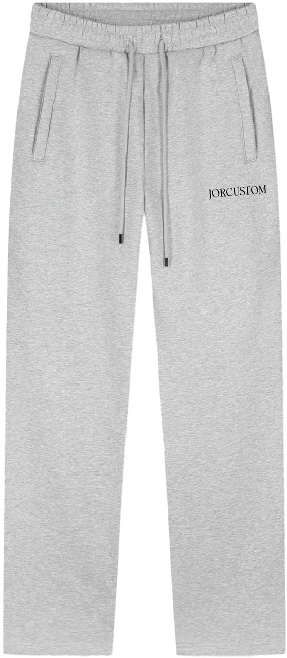 JORCUSTOM Angel2.0 Fleece Straight Fit Joggingbroek Grijs