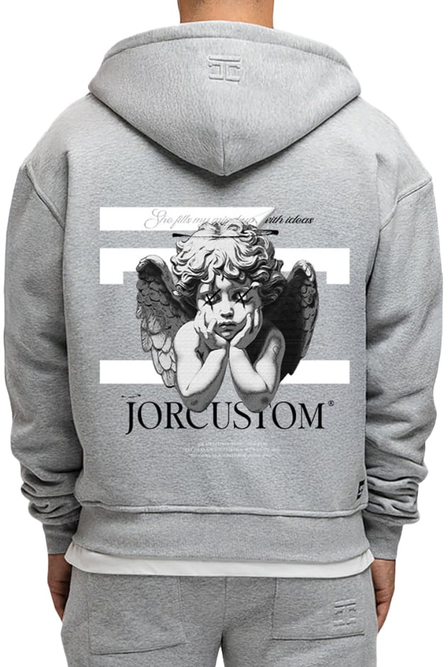 JORCUSTOM Angel2.0 Fleece Vest Grijs