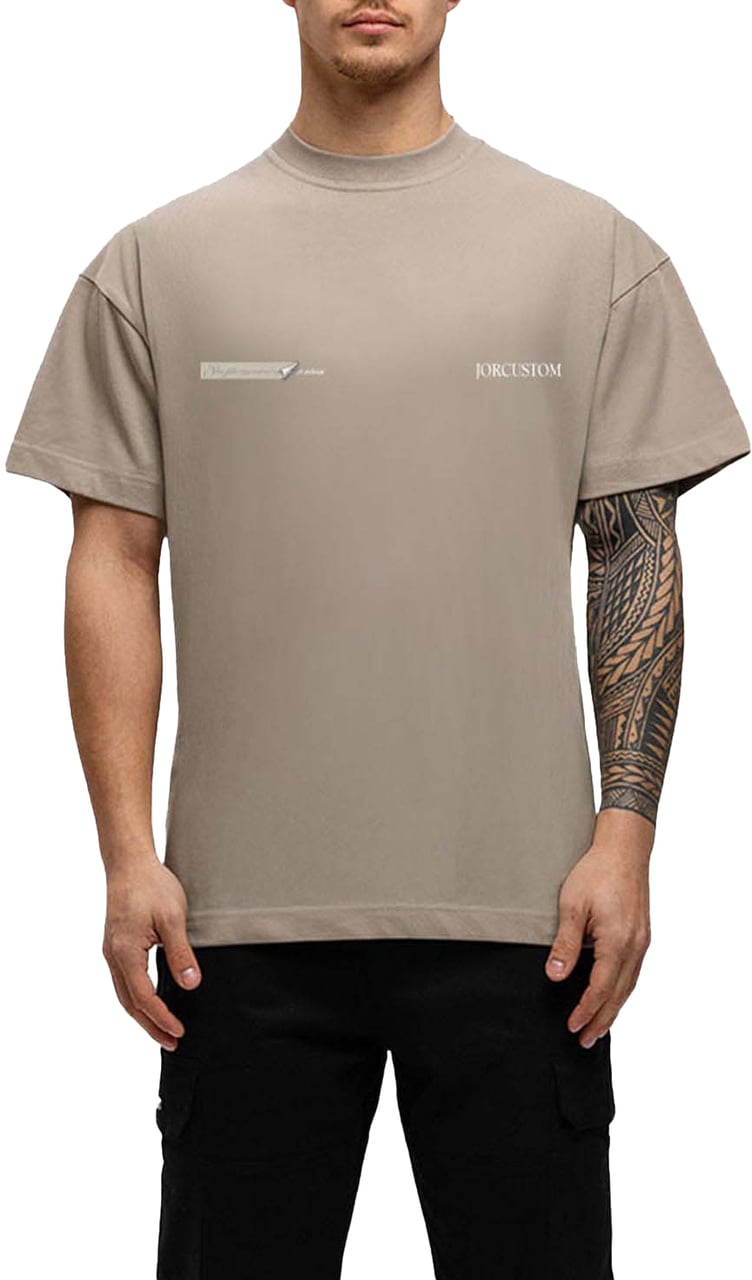 JORCUSTOM Angel 2.0 T-Shirt Taupe