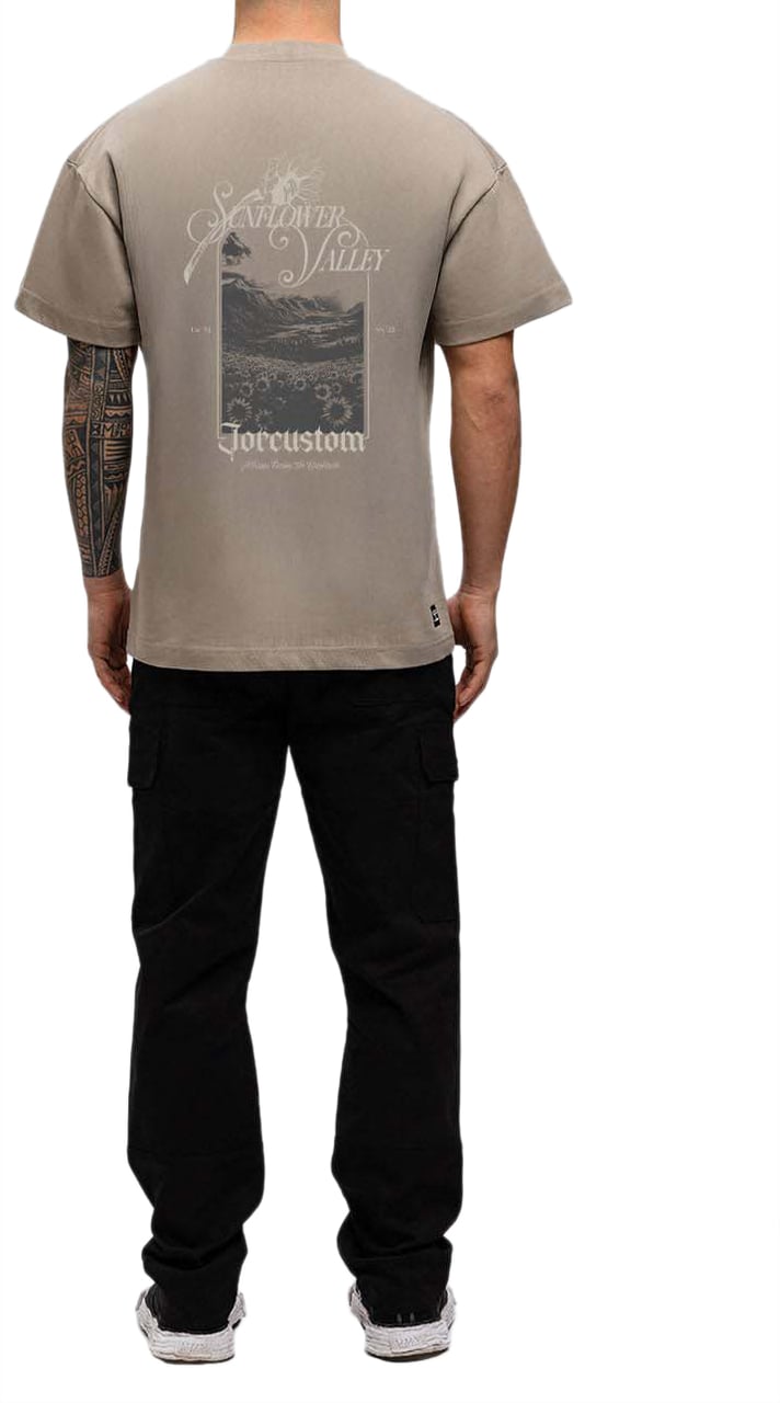 JORCUSTOM Sunflower Valley T-Shirt Taupe