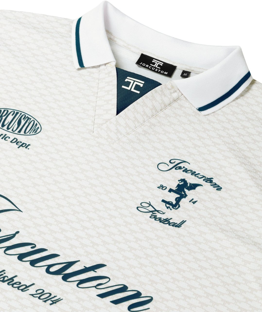 JORCUSTOM Football Jersey Wit
